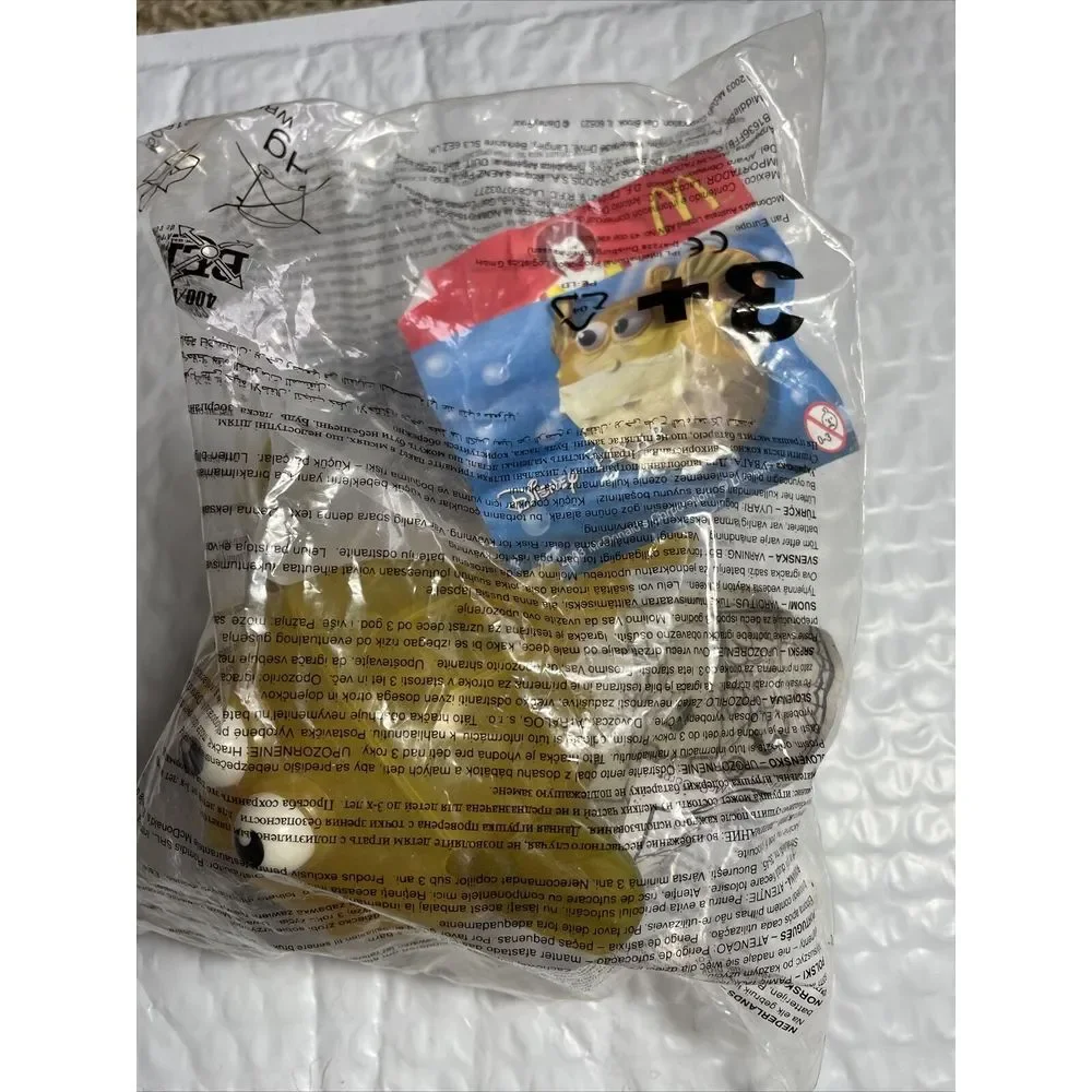 Disney‎ Pixar Finding Nemo Puffer Fish Action Figure McDonald's Toy Vintage 2003